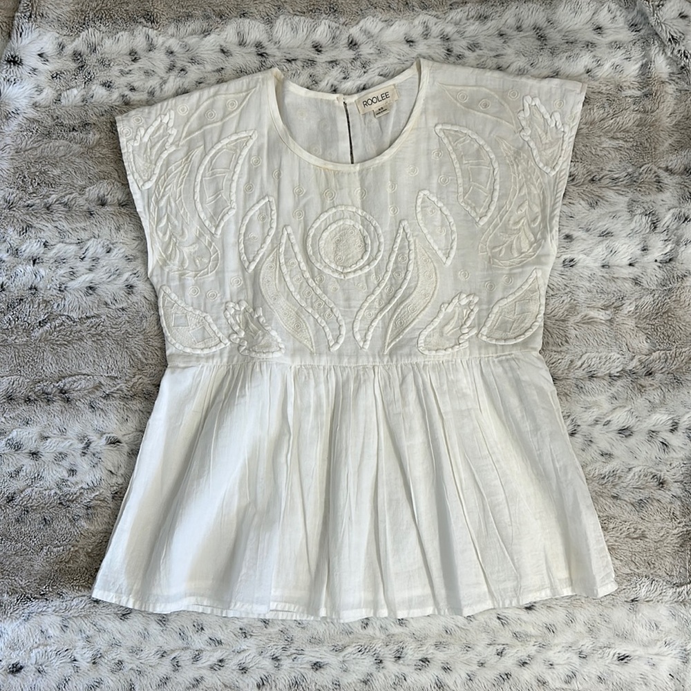 ROOLEE Sweet Tea Detail Blouse